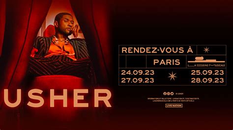  Le concert surprise d' Usher à Paris: Une célébration explosive de la musique et du talent!