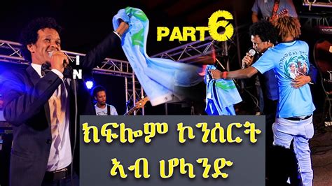 Concert Étonnant d'Eritrean-Ethiopian Star Enchantant Paris